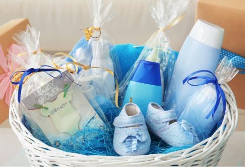 Gifts For Baby Shower Basket
