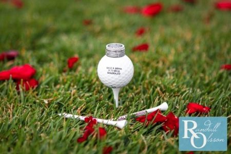 Wedding Rings On The Golf Course