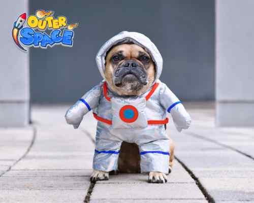 Halloween Dog Astronaut Costume Halloween Dog Astronaut Costume