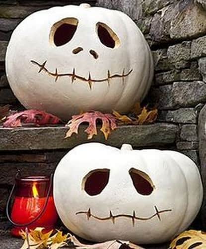 White Jack-0-Lanterns