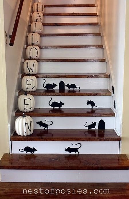 Halloween Decoration Ideas For Steps