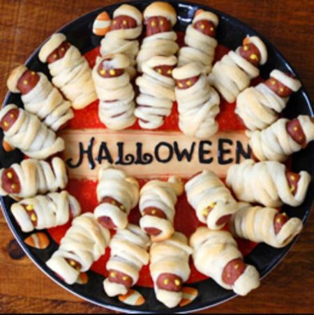 Pigs In A Blanket Halloween Party Food