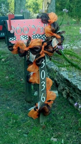 Halloween Mailbox Covers