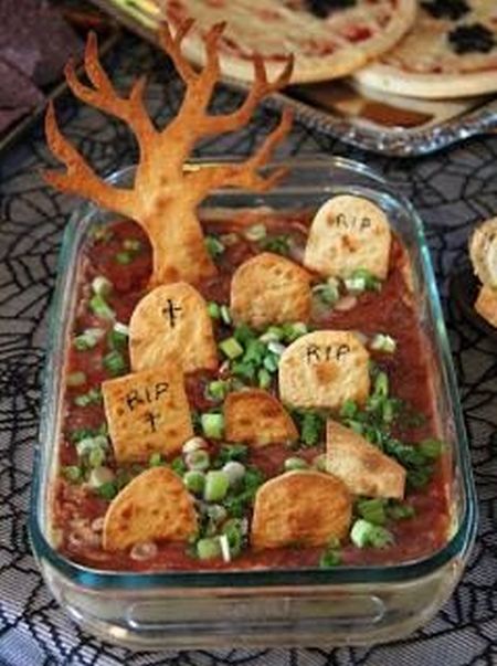 Cemetery Halloween Party Food