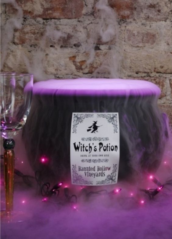 halloween-punch-with-dry-ice