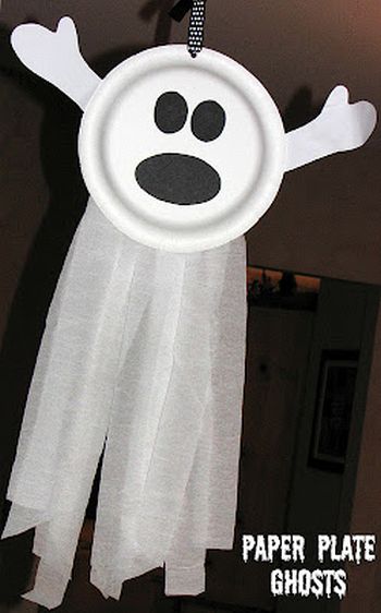 Ghostly Preschool Halloween Mask