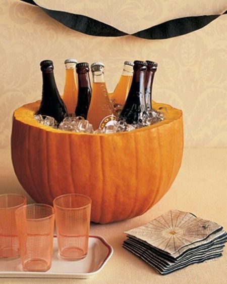 Cooler Halloween Pumpkin Carving Idea