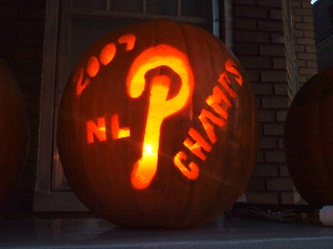 Team Spirited Halloween Pumpkin Carving Ideas