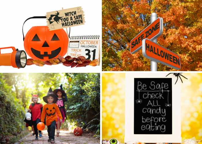 Halloween safety tips for kids will keep fright night not so scary.  Dare to talk to your kids about a few simple precautions to take for a fun and safe night.