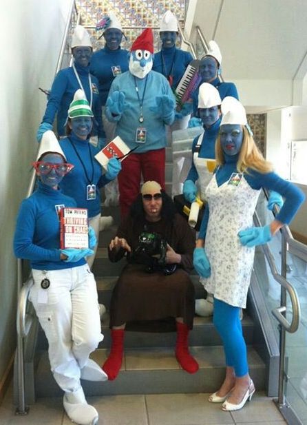 Village of Smurf Costumes