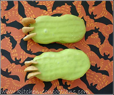 Halloween Nutter Butter Goblin Feet