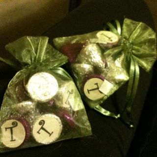 Hershey Kiss Wedding Favor Bag