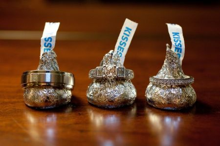 Hershey Kisses And Wedding Rings
