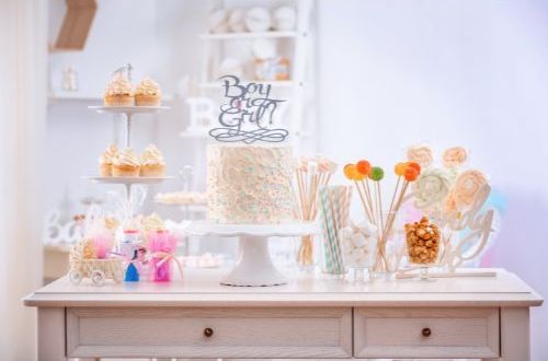 Ideas For Gender Reveal Party Table
