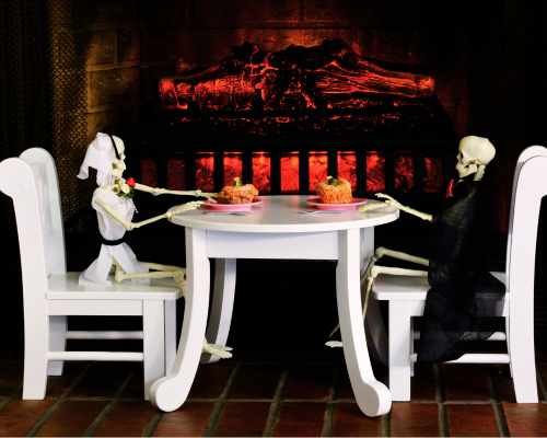 Halloween Skeletons Dinner Halloween Skeletons Dinner