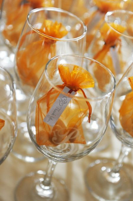 Jordan Almond Wedding Favor Bags