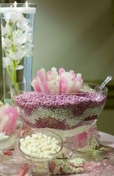 M&M Wedding Favors Punch Bowl
