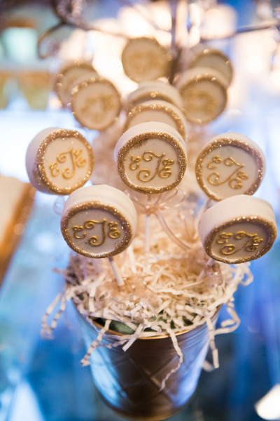 Monogrammed Oreo Cookie Favors