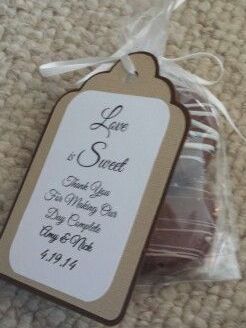 Oreo Cookie Favor Tag