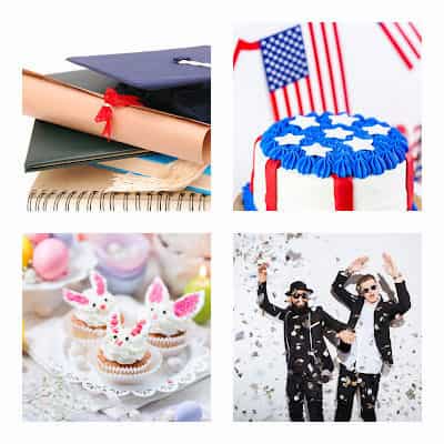 Special occasions should be celebrated. Celebrate special occasions like graduations, Easter, July 4th,...