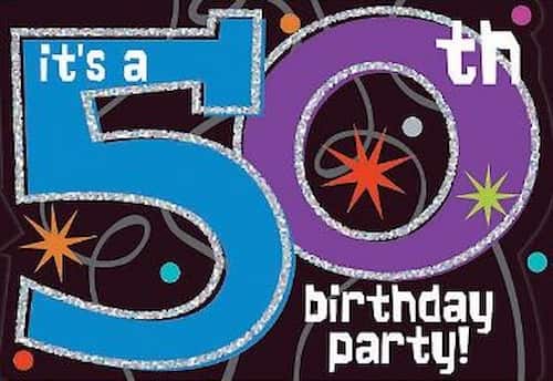 Planning 50th Birthday Party Invitations