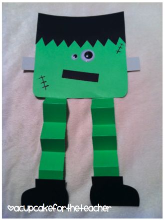Frankenstein Preschool Halloween Crafts