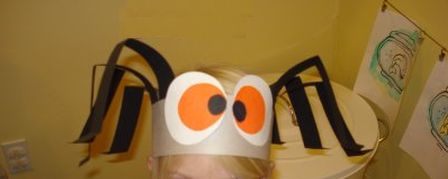 Spider Hat Preschool Halloween Crafts