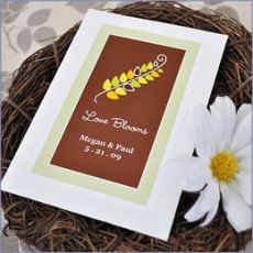 Seed Packet Wedding Favors