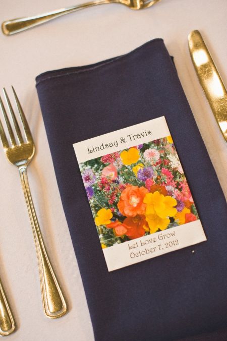 Seed Packet Table Setting