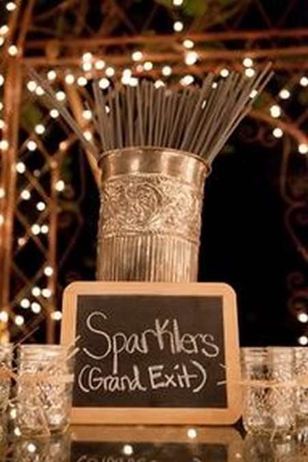 Wedding Sparklers Grand Exit