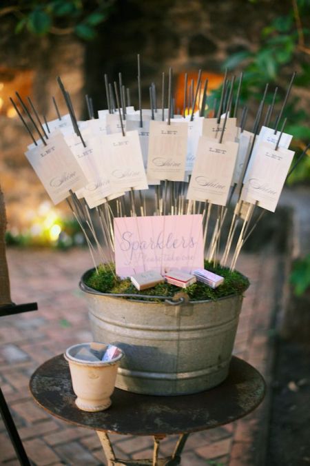 Personalized Sparklers For Wedding