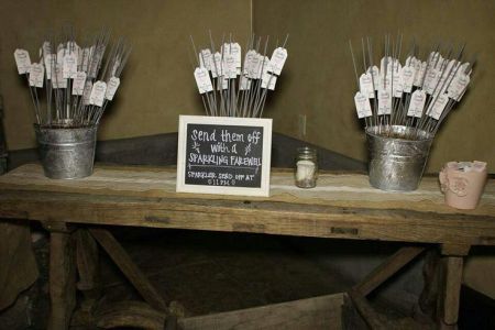 Sparklers For Weddings Safety Idea