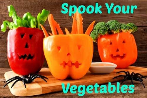 Spook Your Vegetable Appetizers