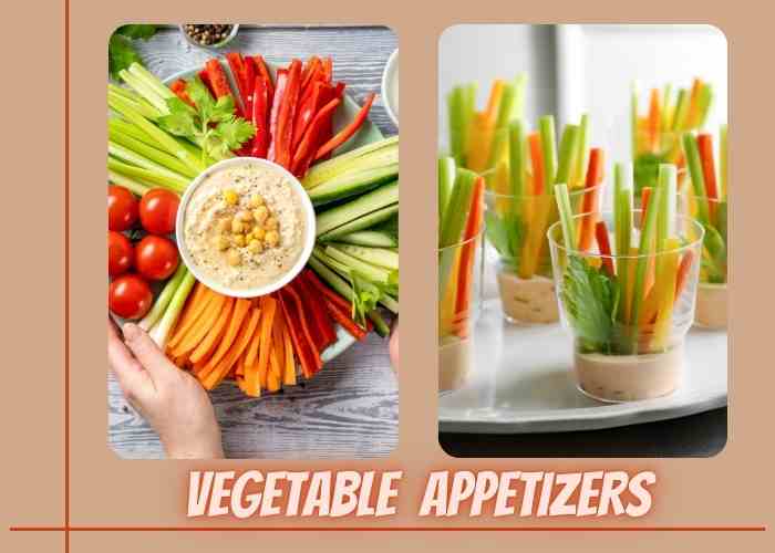 Here are vegetable appetizer ideas with all the fun of fancy hors-d'oeuvres with minimal work for the host.