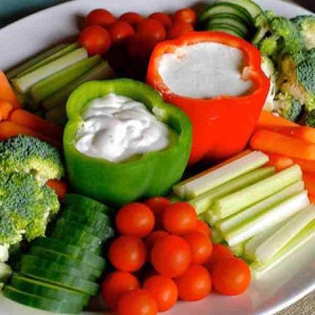 Bell Pepper Vegetable Appetizers