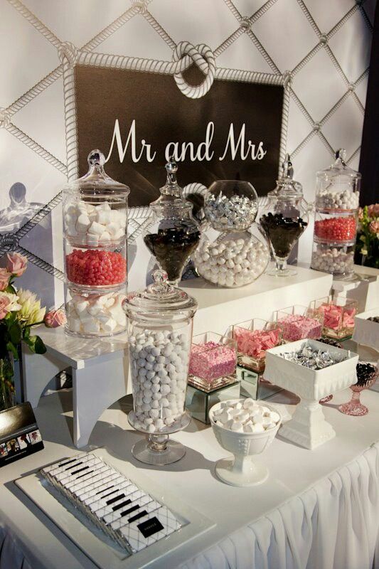 Chocolate Bar Candy Buffet