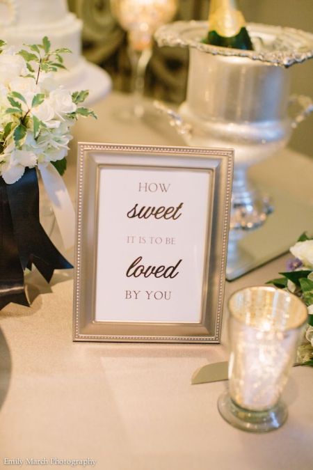 Wedding Candy Buffet Sweet Sign