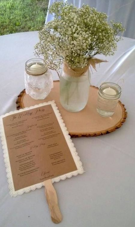 Wedding Fan Programs