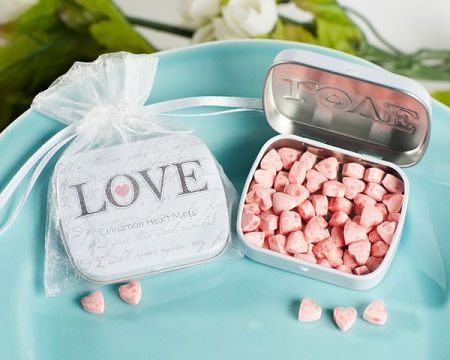 Sophisticated Mint Wedding Favors