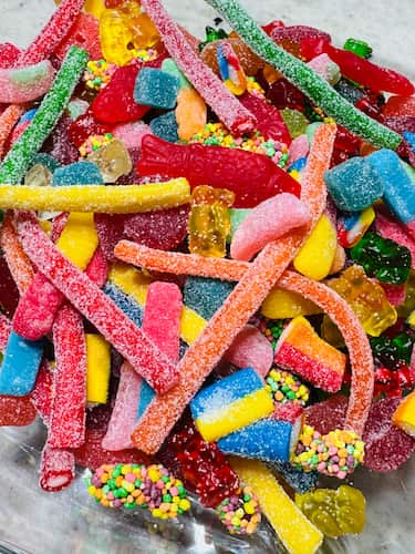 Sweet Treats For Every Taste Assorted colorful candies.