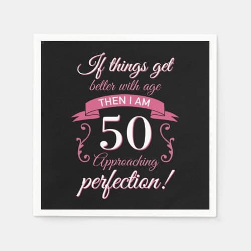 50th Birthday Perfection Theme
