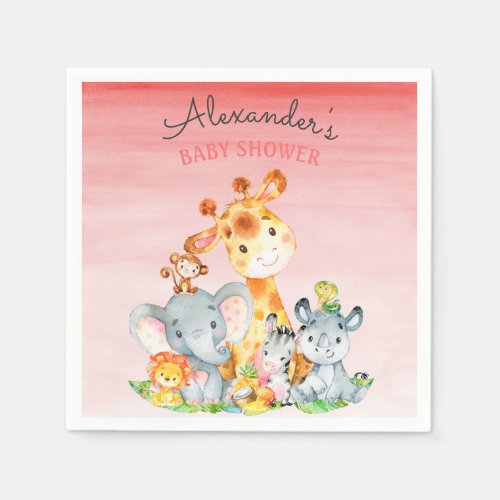 Zazzle Baby Girl Shower Ideas Jungle Theme