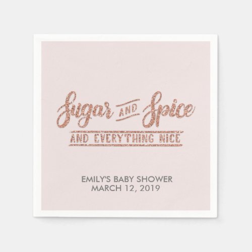Zazzle Baby Girl Shower Ideas Pink Sugar And Spice