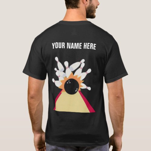 Zazzle Baby Shower For Dad Bowling Team Shirt