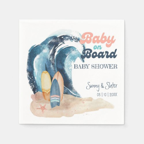 Zazzle Baby Shower Ideas For Summer Beach Baby On Board