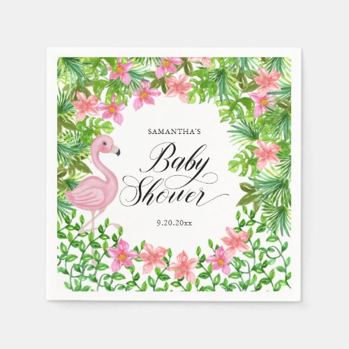 Zazzle Baby Shower Ideas For Summer Flamingo Tropical