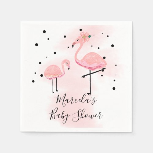 Zazzle Baby Shower Ideas For Summer Modern Flamingo