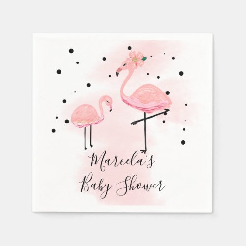 Zazzle Baby Shower Ideas For Summer Modern Flamingo