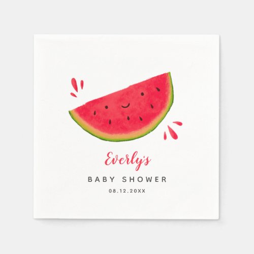Zazzle Baby Shower Ideas For Summer Red Watermelon