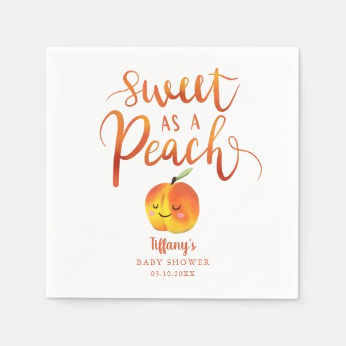 Zazzle Baby Shower Ideas For Summer Sweet Little Peach